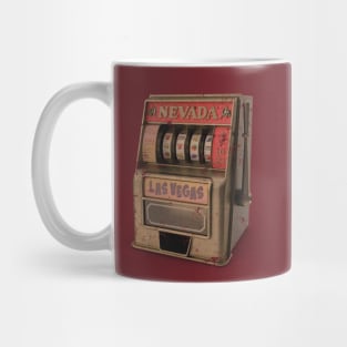 Human Slot Machine Vintage Look Fanart Mug